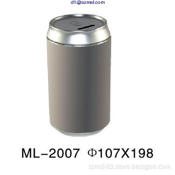 Heart shape tin box marshallom coin bank
